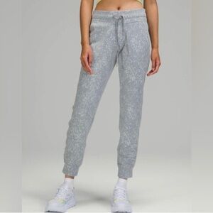 •LULULEMON•Ready to Rulu Jogger 29" Speckle Spritz Jacquard Rhino Grey Starlight